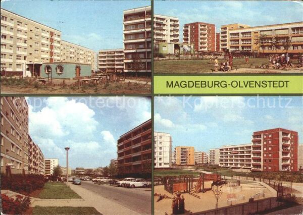 Magdeburg Strassev der SolidaritätParkweg