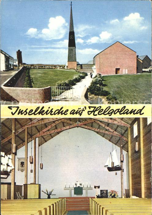 Helgoland Inselkirche auf Helgoland