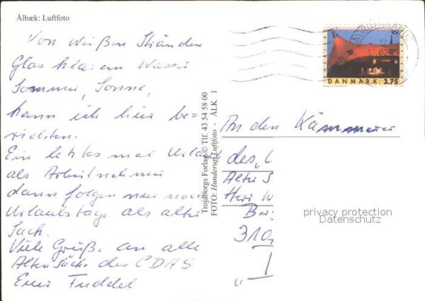 Daenemark Albaek Luftaufnahme – Bild 2