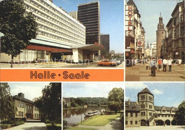 Halle Saale InterhotelMoritzburg,Klement-Gottwald-S