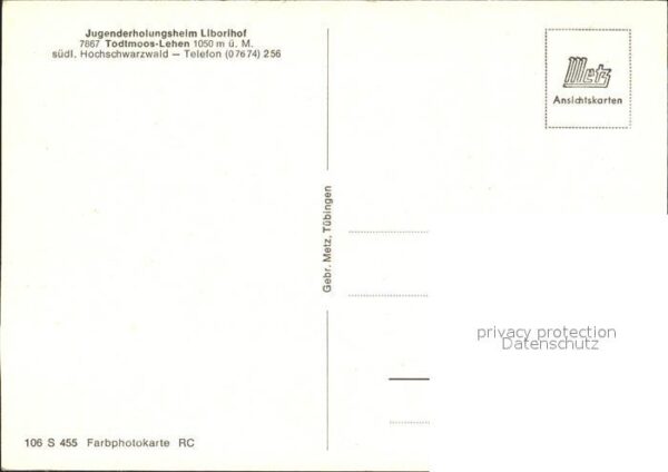 Todtmoos Jugenderholungsheim – Bild 2
