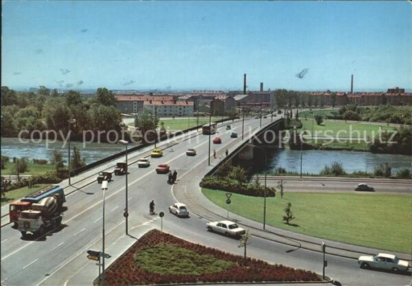 Ingolstadt Donau Schillerbrücke