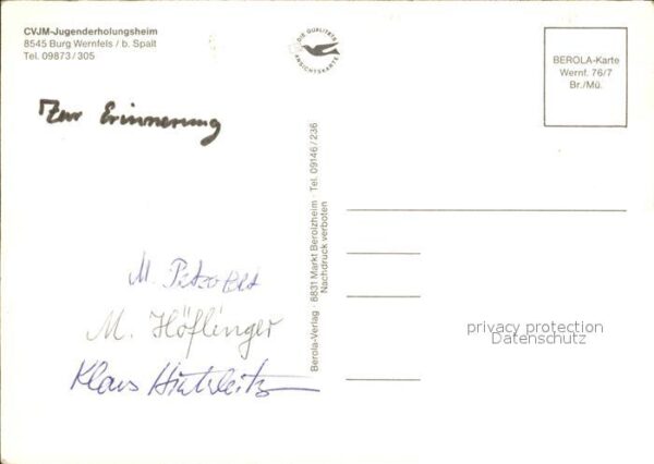 Wernfels CVJM Jugenderholungsheim – Bild 2