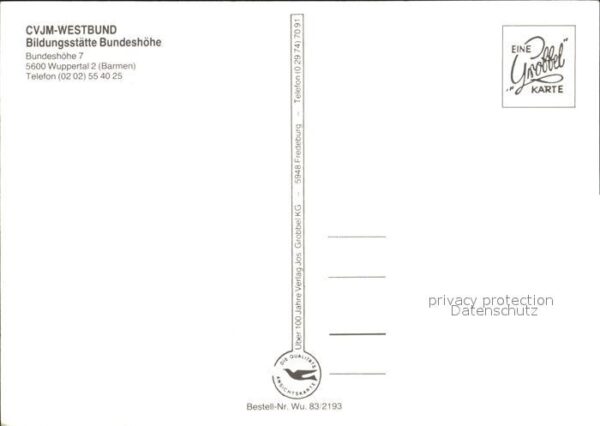 Wuppertal Bildungsstätte CVJM Westbund – Bild 2