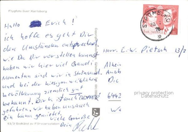 Karlsborg Flugaufnahme – Bild 2