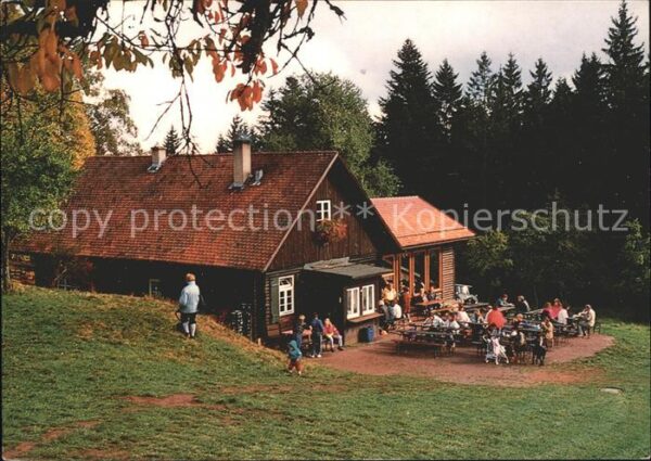 Bad Wildbad Wildsee-Waldgaststätte Grünhütte