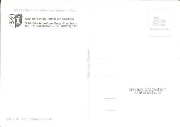 Hirschhorn Neckar Burg Hirschhorn Schloss-Hotel – Bild 2