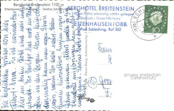 Ettenhausen Schleching Berghotel Breitenstein Chiemgau – Bild 2