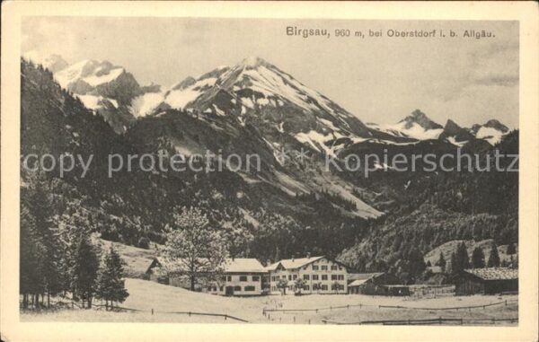 Birgsau Panorama Allgäuer Alpen