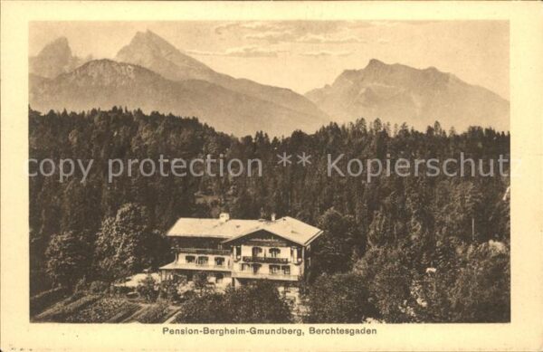 Berchtesgaden Pension Bergheim Gmundberg Alpenpanoram