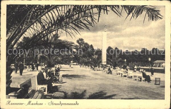 Hannover Maschsee Strandpromenade