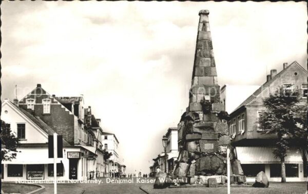 Norderney Nordseebad Denkmal Kaiser Wilhelm I