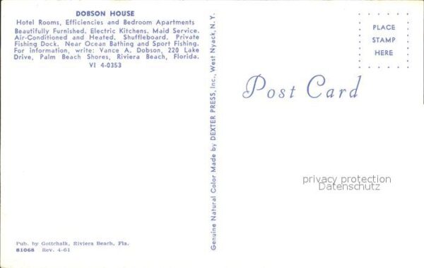 Riviera Beach Dobson House Hotel – Bild 2