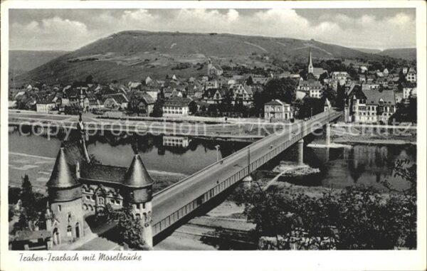 Traben-Trarbach Panorama Moselbrücke