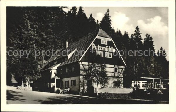 Oberpoebel Gaststätte Fremdenhof Putzmühle