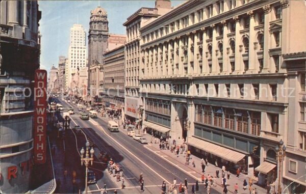 San Francisco California Market Street