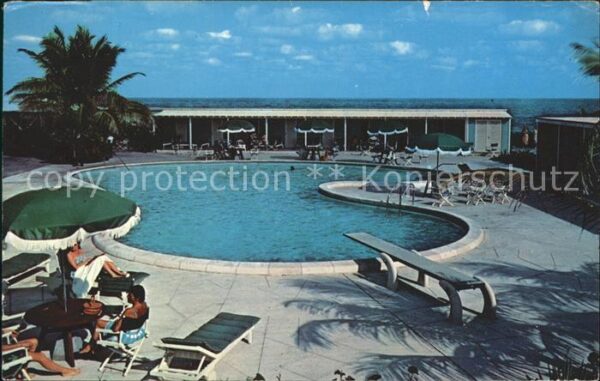 Delray Beach The Colony Motel Swimming Pool