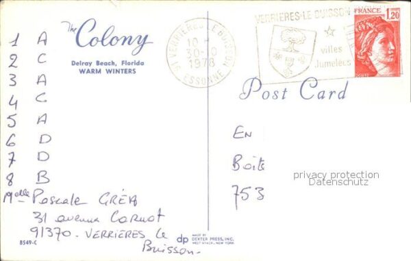 Delray Beach The Colony Motel Swimming Pool – Bild 2