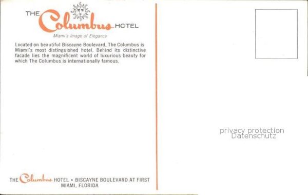 Miami Florida Columbus Hotel – Bild 2