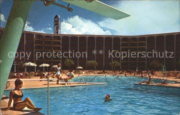 Las Vegas Nevada Frontier Hotel Swimming Pool