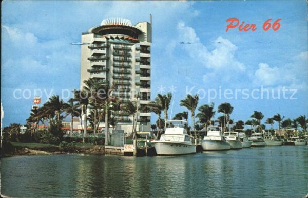 Fort Lauderdale Pier 66 Motor Hotel Pier Top Lounge Wat