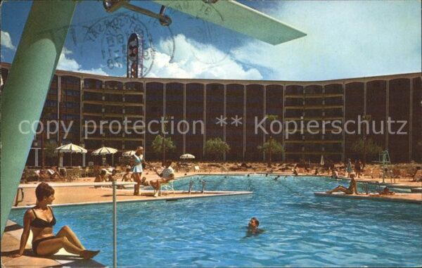 Las Vegas Nevada Frontier Hotel Swimming Pool