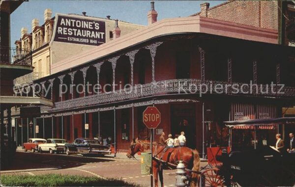 New Orleans Louisiana Antoines Restaurant