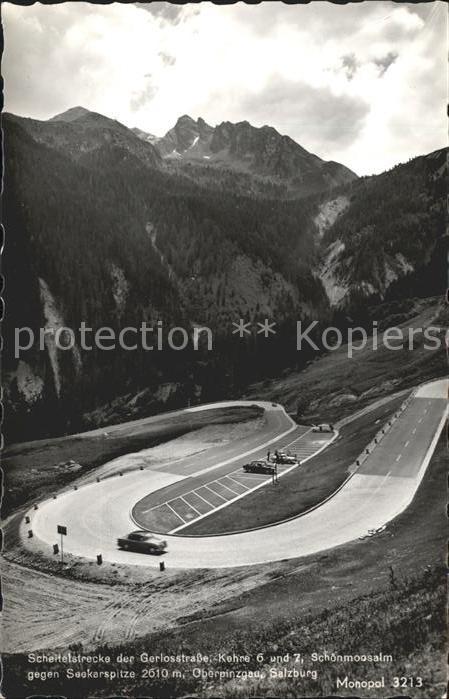 Krimml Scheitelstrecke der Gerlosstrasse Schön