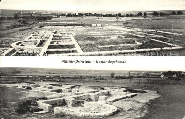 Eining Römer Kastell Abusina Militär Principia