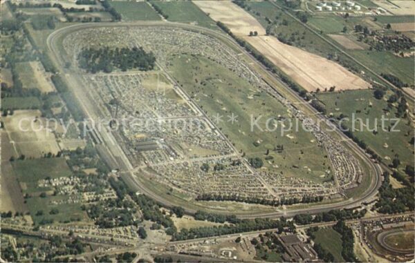 Indianapolis 500 Mile Speedway Motor Speedway aerial