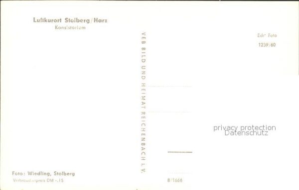 Stolberg Harz Konsistorium Luftkurort – Bild 2
