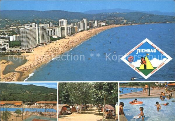 Playa de Aro Cataluna Camping Caravaning Riembau Swimming Poo