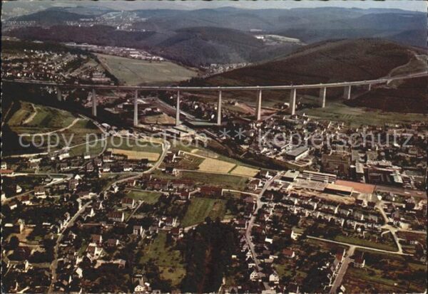 Eiserfeld Siegtal Brücke Fliegeraufnahme