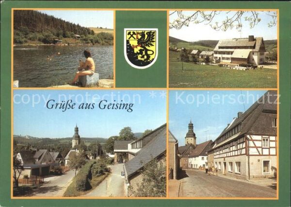 Geising Erzgebirge Freibad Hüttenteich Ferienheim Weinert