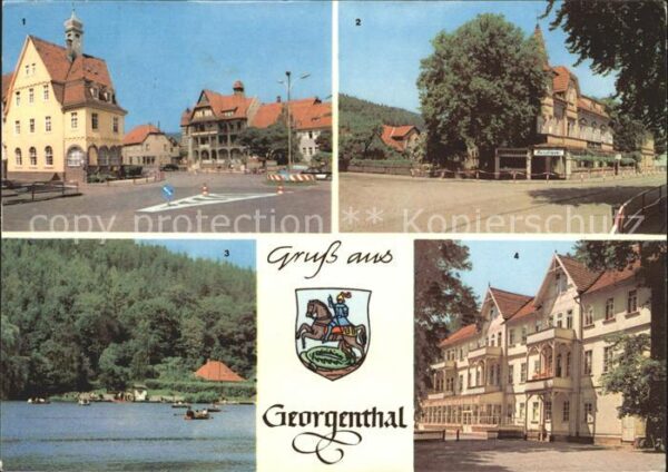 Georgenthal FDGB Heim Clara Zetkin Deutscher Hof Ca