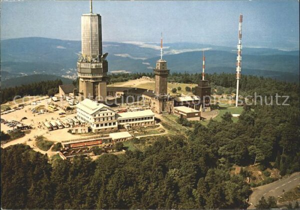 Grosser Feldberg Taunus Fernmeldesender Fernsehsender UKW Sende