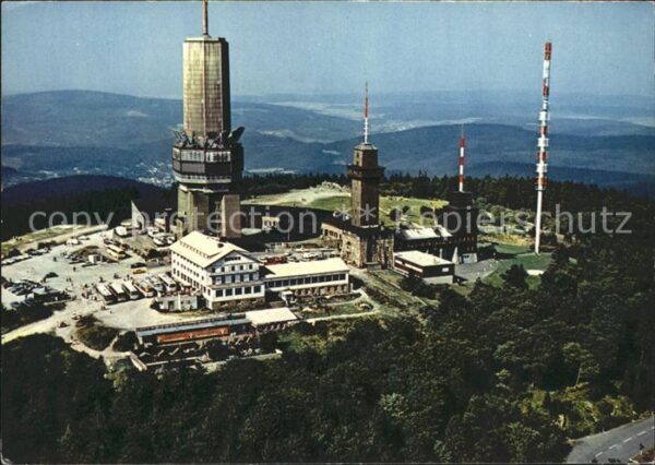 Grosser Feldberg Taunus Fernmeldesender Fernsehsender UKW Sende