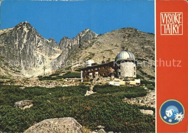 Vysoke Tatry Skalnata dolina  Hvezdaren Astrononicke