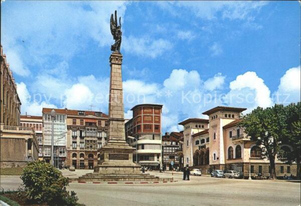 El Ferrol Plaza de Camilo Alonso Vega Monumento a