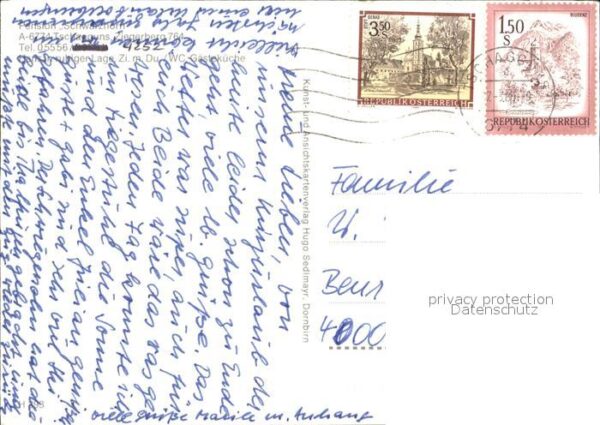 Tschagguns Vorarlberg Pension Schwarzhorn Alpenpanorama – Bild 2