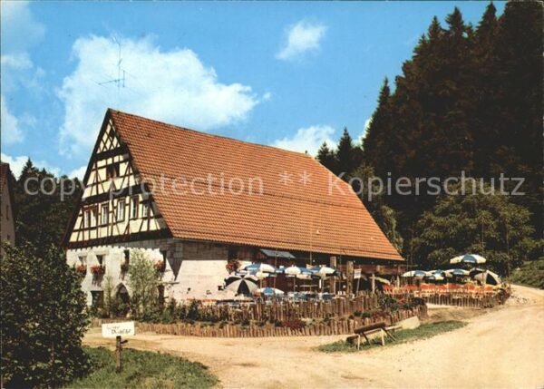 Adelberg 1000 Jahre alte Herrenmühle am Stausee