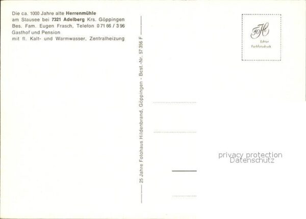 Adelberg 1000 Jahre alte Herrenmühle am Stausee – Bild 2