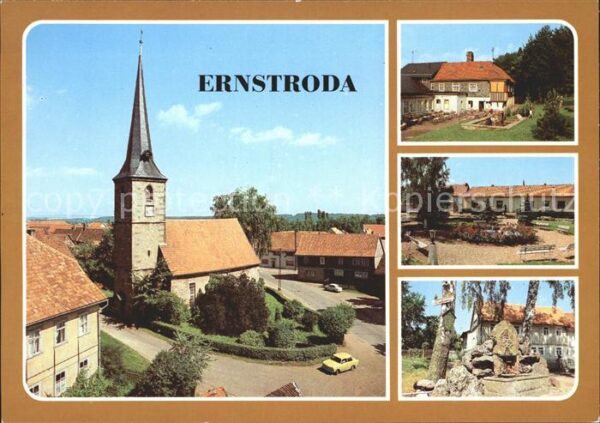 Ernstroda Kirche FDGB Erhoungsheim Park Storchenb