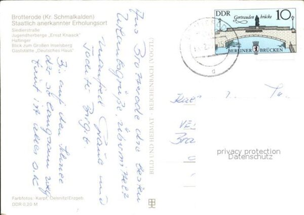 Brotterode Siedlerstrasse Jugendherberge Haflinger – Bild 2