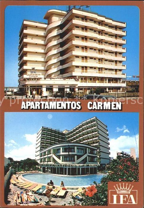 Playa del Ingles Apartamentos Carmen Swimming Pool