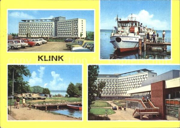 Klink Waren FDGB Ferienobjekt Erholungsheim MS Font