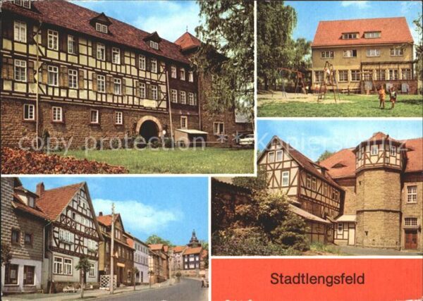 Stadtlengsfeld Diätsanatorium Kinderhort Marktstrasse