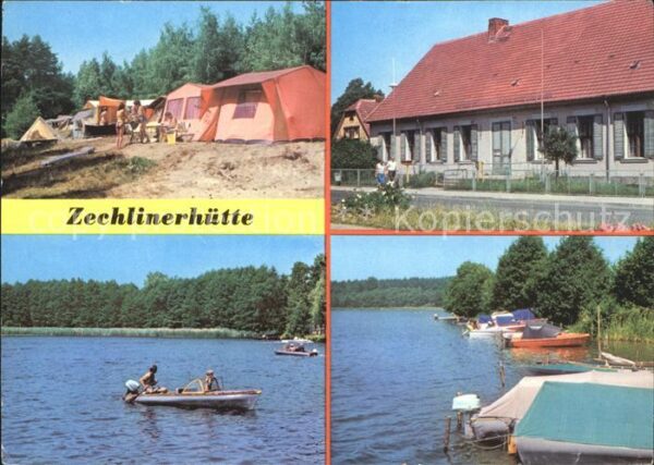 Zechlinerhuette Zeltplatz Kälbernkoppel Wegener Gedenks