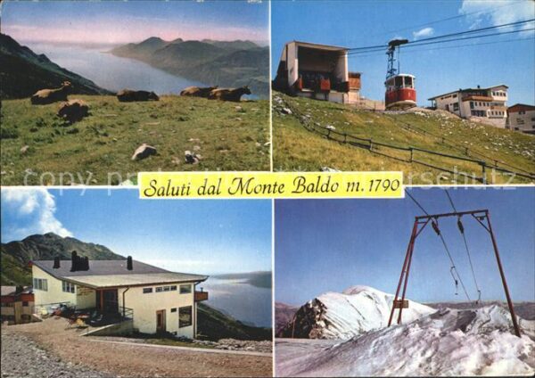 Malcesine Lago di Garda Funivia Malcesine Monte Baldo Baita dei