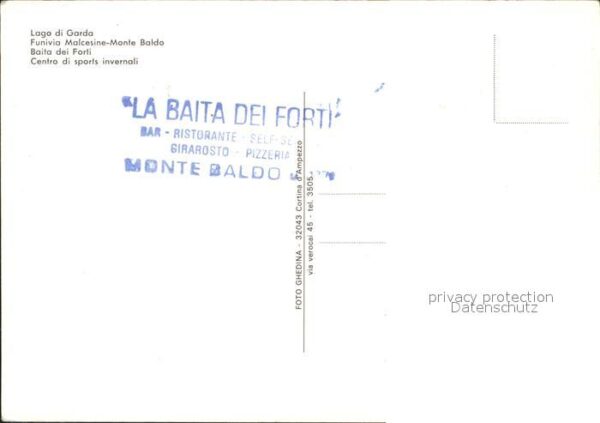 Malcesine Lago di Garda Funivia Malcesine Monte Baldo Baita dei – Bild 2